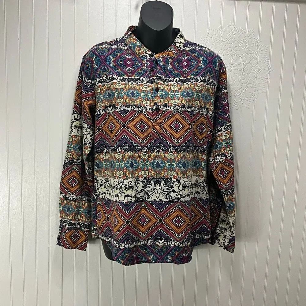 COOFANDY Cotton Hemp Long Sleeve Shirt